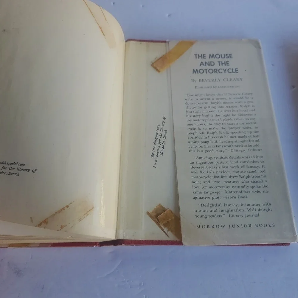 VTG Mitch and Amy Beverly Cleary 1967 1st Ed‎ HC DJ Ramona Forever Lot 2 Readers